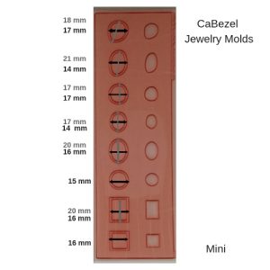 CaBezel Jewelry Molds Mini