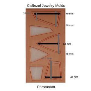 CaBezel Jewelry Molds Paramount