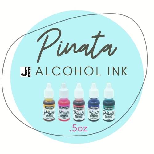 Jacquard Pinata Alcohol Ink Masterpiece Panel Set of 4 .5oz