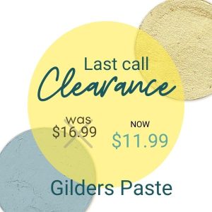Gilders Paste Wax 30ml - Shades of Clay