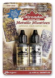 Adirondack Alcohol Inks Mixative Gold/Silver