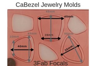 CaBezel Jewelry Molds 3 Fab Focals (1)