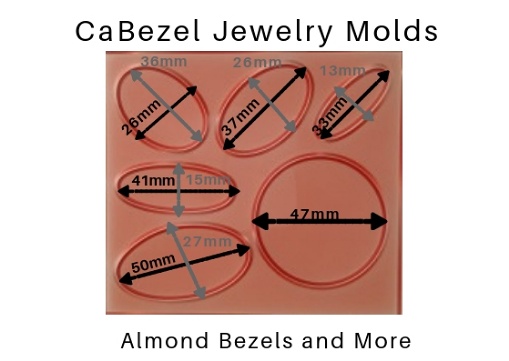 CaBezel Jewelry Molds Almond Bezels and More