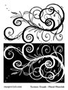 Floral Flourish Texture Tread