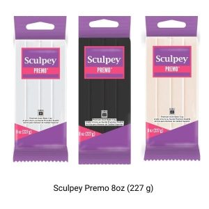 Sculpey Premo polymer clay 8oz -227g size