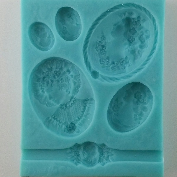 Cameos Mold by Best Flexible Molds