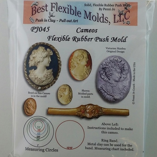 Cameos Mold by Best Flexible Molds