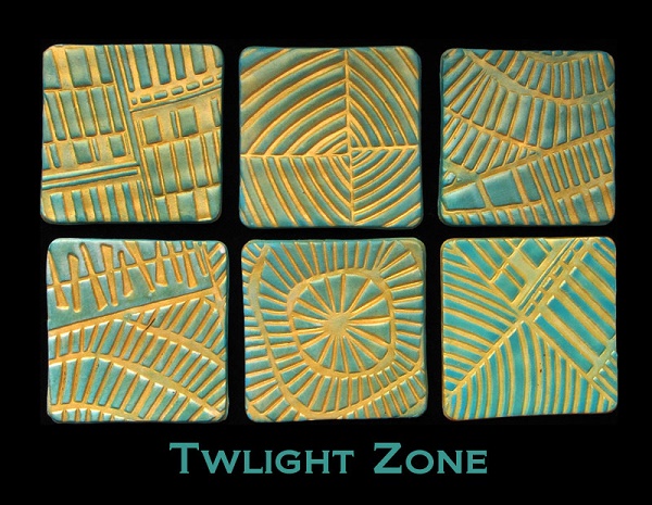 Twilight Zone Texture Stamp by Helen Breil