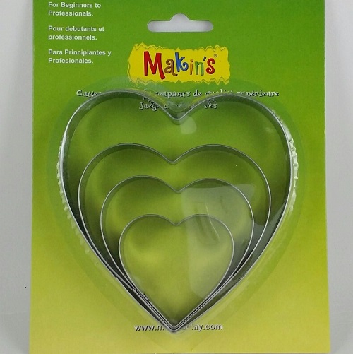 Large Heart Cutters Set by Makin's