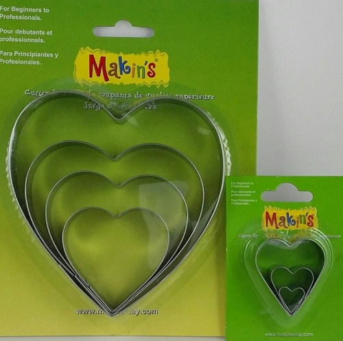 large Heart Cutters Set by Makin's