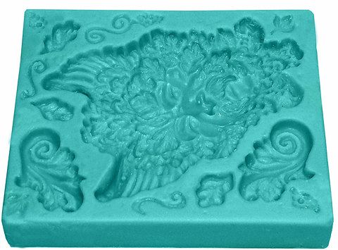 Green Man Flexible Rubber Mold