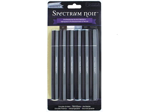 Essentials Spectrum Noir 6 Pack Alcohol Ink Markers