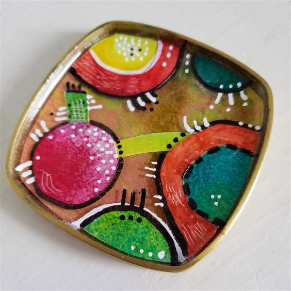 Brass Bangle as a frame