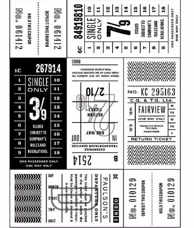 Hero Arts Stamp-Coupon Background