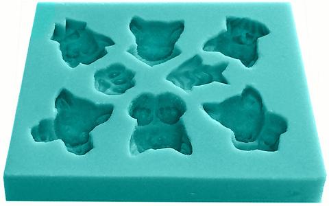 Here Kitty Push Mold