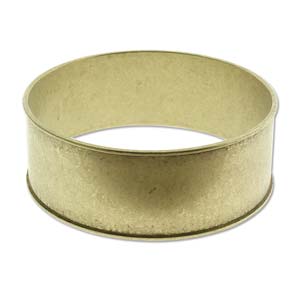 Brass Channel Bracelt 7/8"