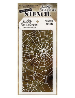 Shatter Stencil by Tim Holtz