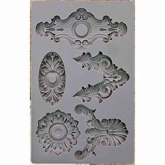 IOD Silicone Mould 815288 Escucheons #2