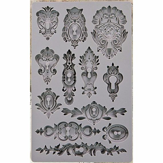 Art Decor Mould by Iron Orchid Designs
