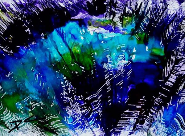 Deborah Cameron- Tie Dye For- Alcohol Ink