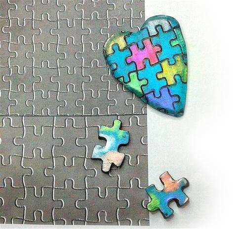 Puzzle Pieces Texture Mat