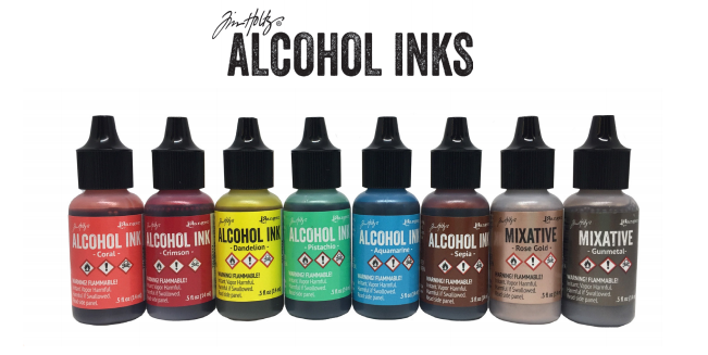Coming Monday Feb 19th!! New Alcohol Ink Colors and Fun Supplies - Shades  of Clay