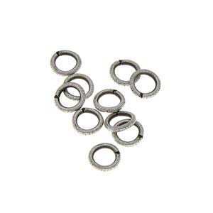 Jump rings Ant silver 200 per bag