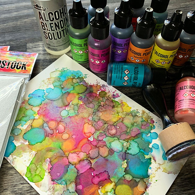 2019 Alcohol Ink Pearls