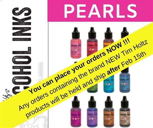 Order your Alcohol Ink Pearls NOW