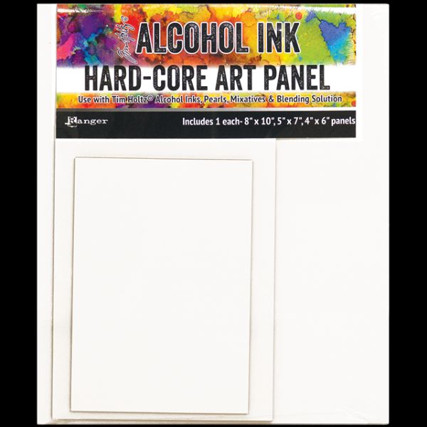 Hard Core Art Panel For Alcohol Ink Rectangle assortment