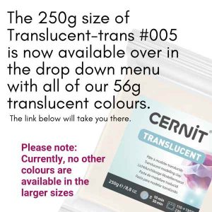 250g cernit polymer clay is an oven bake clay available in Canada