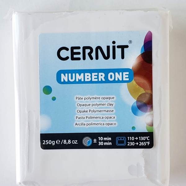 Cernit Number One White 250g
