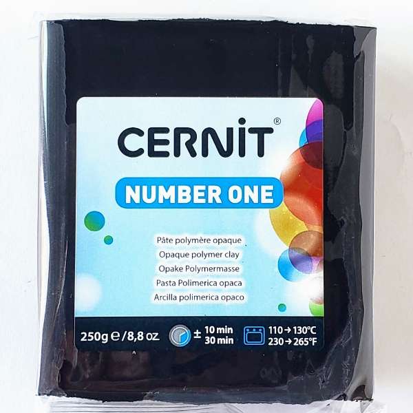 Cernit Number One Black 250 g