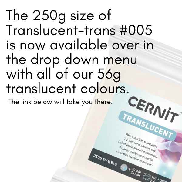 Cernit Translucent polymer clay from belgium is available in Canada.