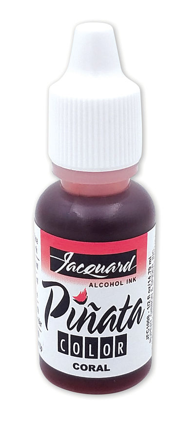 Coral Pinata Alcohol Ink