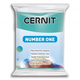 Cernit Polymer Clay Turquoise Green 676