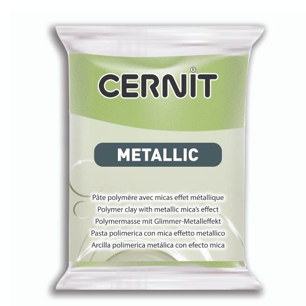 Cernit Metallic Green Gold 051