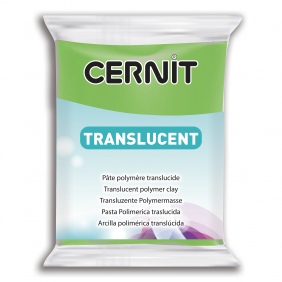 cernit-translucent 605 Lime Green