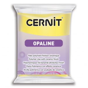 Primary Yellow Opaline 717 Cernit polymer clay 56 grams