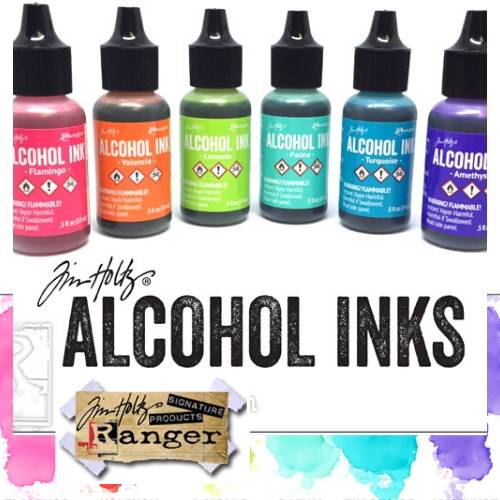 Tim Holtz Alcohol Inks by Ranger