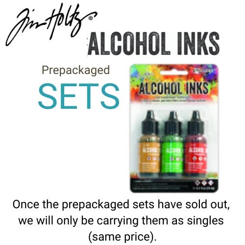 Tim Holtz Alcohol Ink Prepackaged Sets