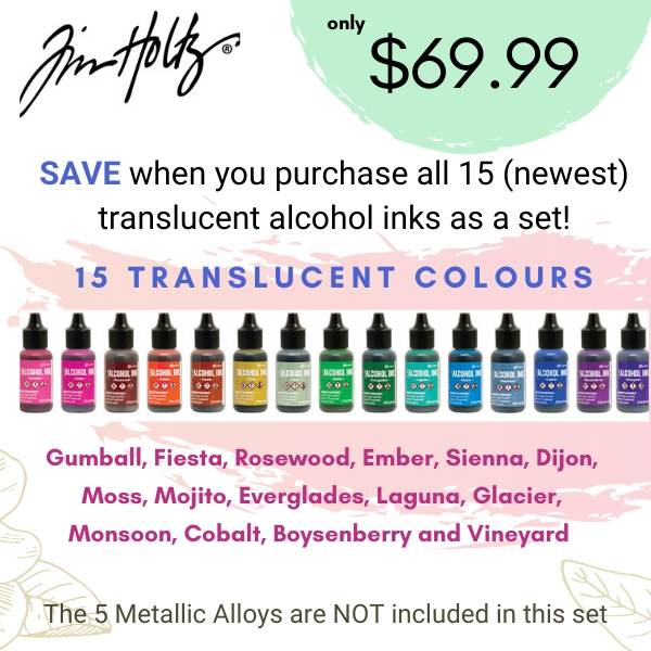 Tim Holtz Alcohol Ink - Glacier