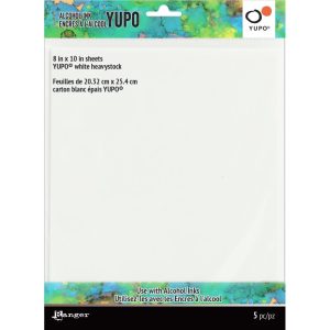 Heavystock Yupo Paper by Tim Holtz for alcohol ink