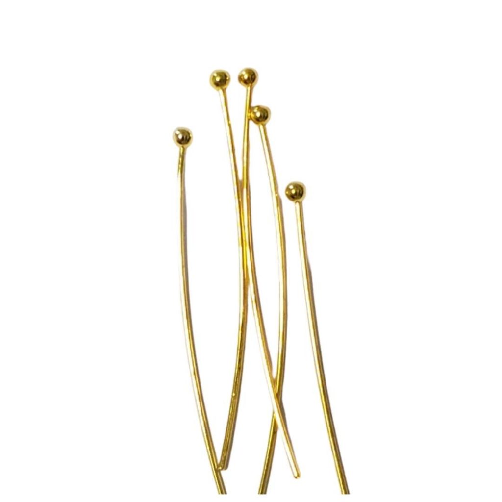 Ball Pins Gold Tone