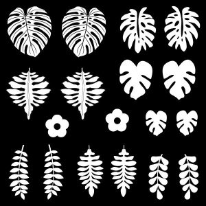 Botanical Twins Texture Sheet