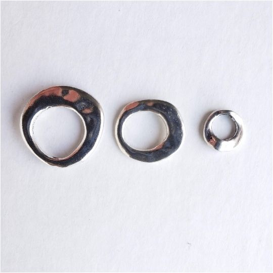 Organic Circle Charm 3 sizes