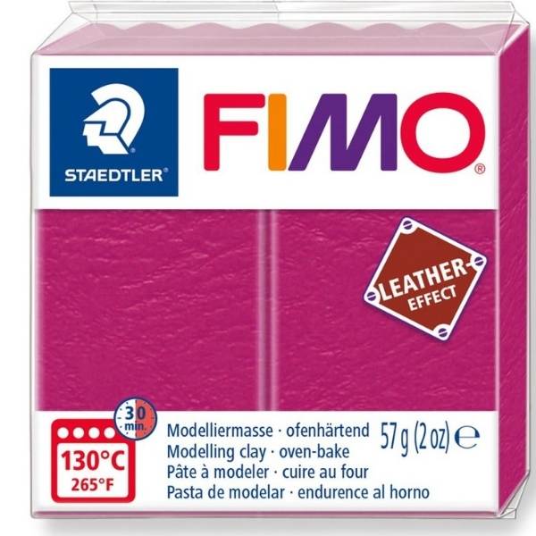 Berry Fimo Leather Effect