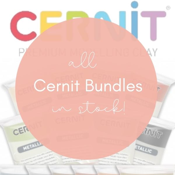 Cernit Polymer Clay - No 1 Bundle - Shades of Clay