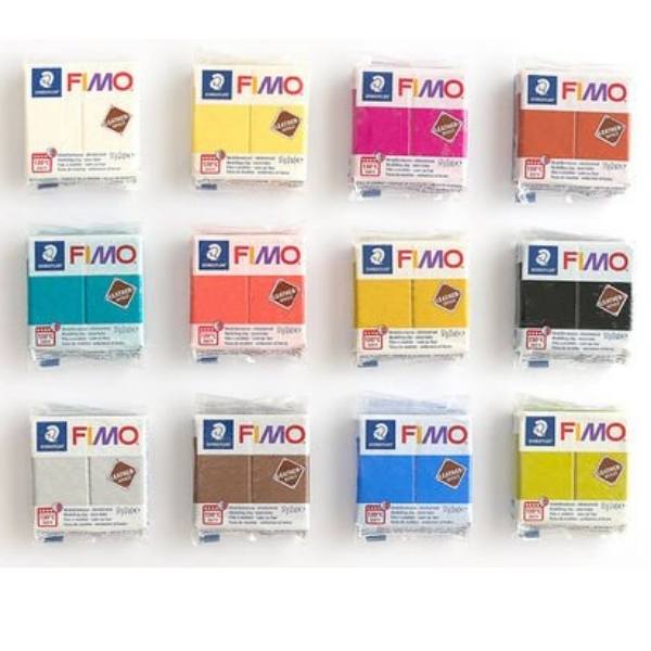 FIMO Leather Effect 12 Colours