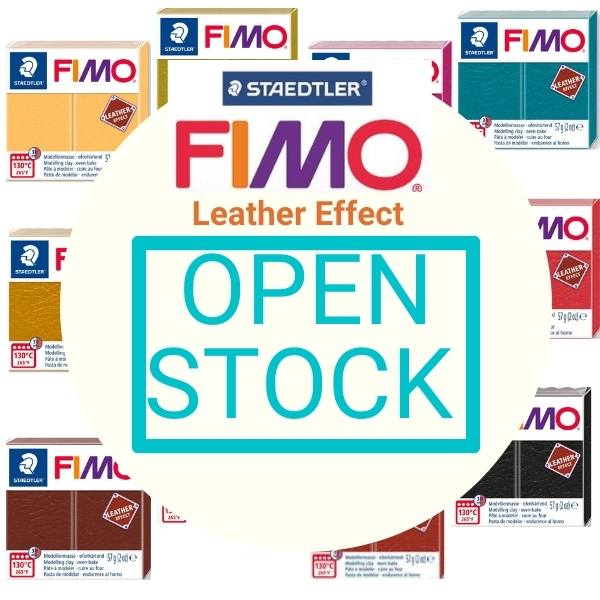 FIMO Leather Effect Open Stock